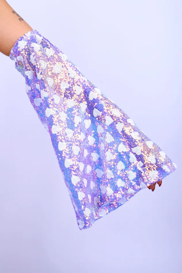 THE LUMI SHOP Earrings Lilac Hearts Aura Arm Sleeves