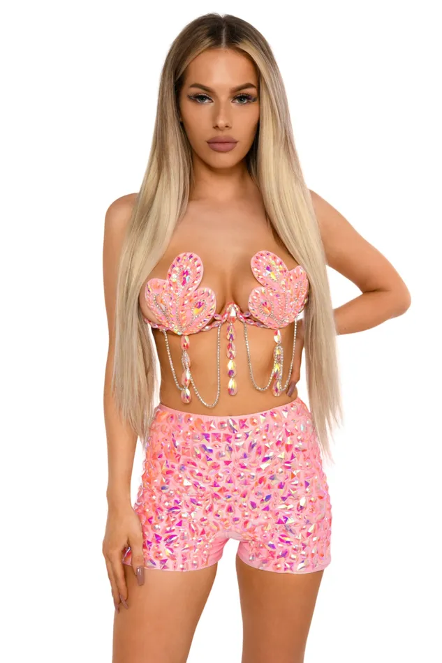 THE LUMI SHOP Earrings Pink Flamingo Sequin Carnival Set