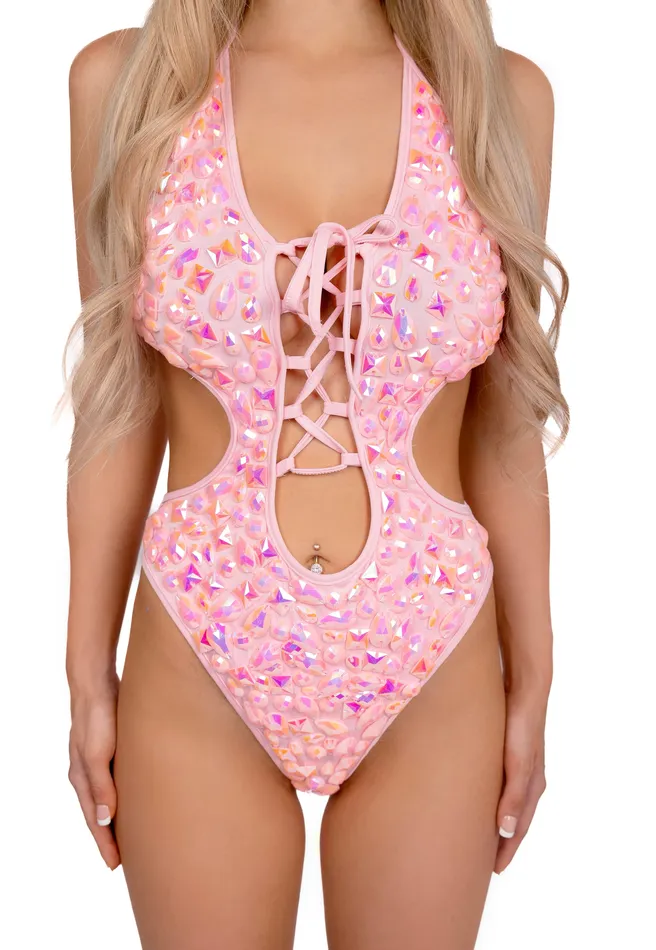 THE LUMI SHOP Earrings Pixie Dreamland Rhinestone Bodysuit