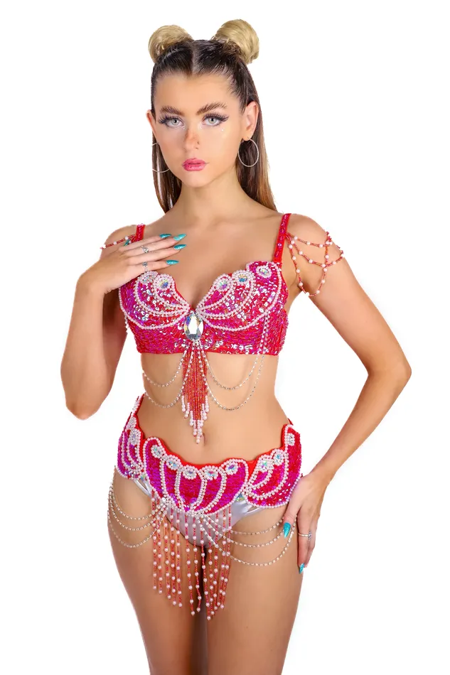 THE LUMI SHOP Earrings Ruby Mermaid Carnival Set