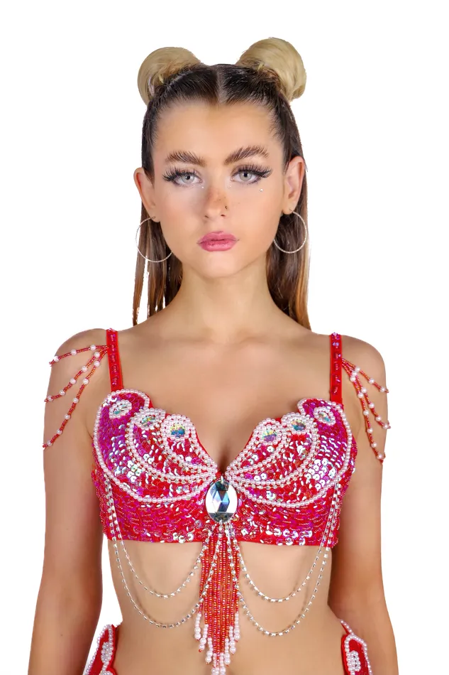 THE LUMI SHOP Earrings Ruby Mermaid Carnival Set