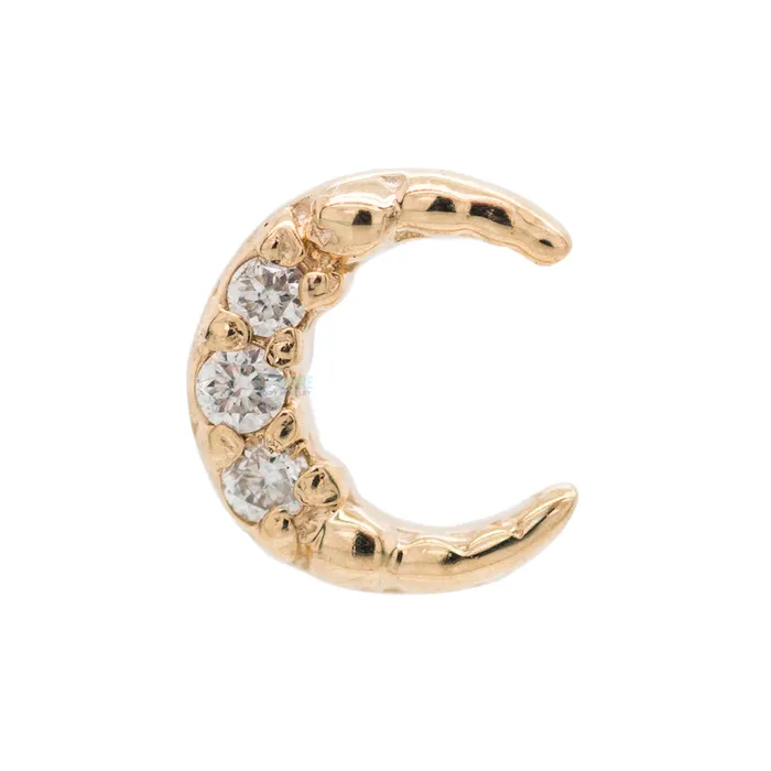 threadless Coven Pin in Gold with Gemstones Tawapa Earrings