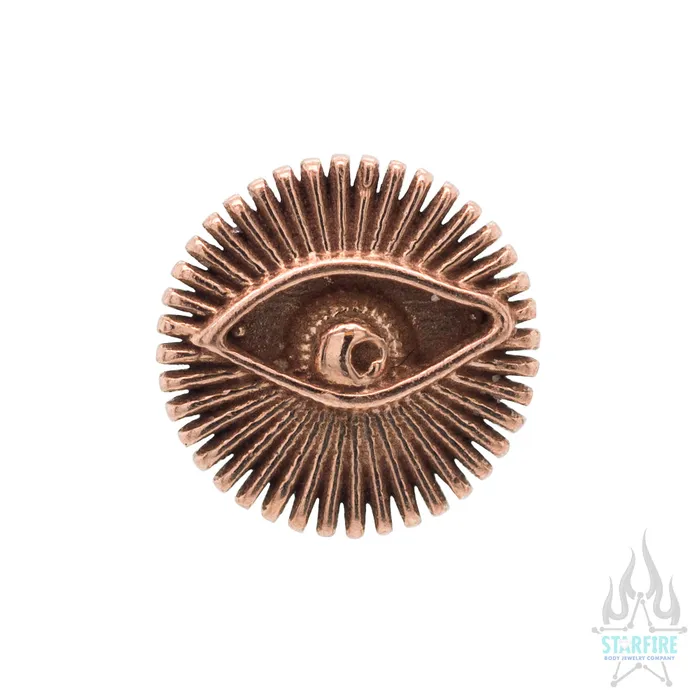 threadless Insight Pin in Gold Tawapa Earrings