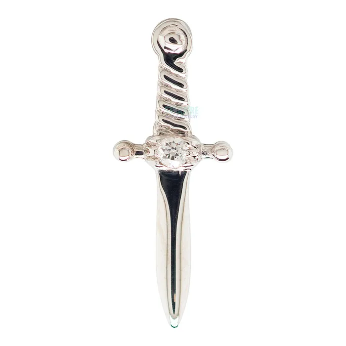 threadless Slasher Dagger Pin in Gold with DIAMOND Body Vision BVLA Earrings threadless Slasher Dagger Pin in Gold with DIAMOND Body Vision BVLA Earrings