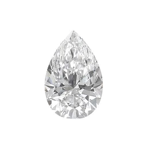 Unbridaled Diamond Earrings 127ct GIA Pear HVS1 Ethically Mined