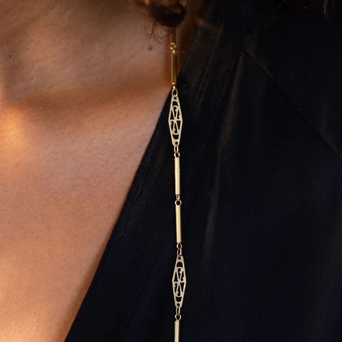 Vintage PreStyled Sets Italian Fancy Link 18K Gold 40 Chain