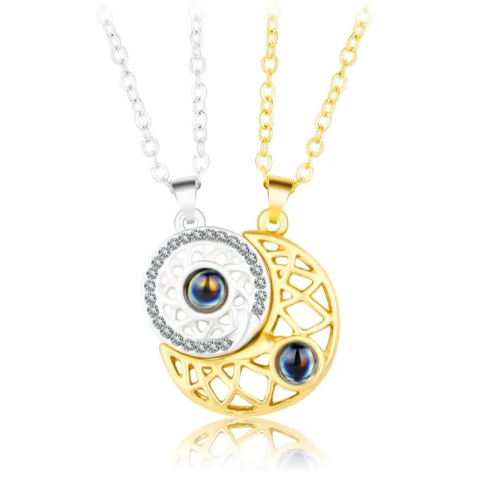 worldnetgifts Necklaces Necklace That Says I Love You 100 Languages