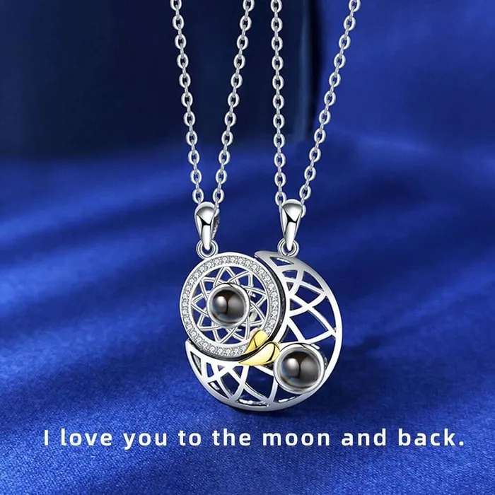 worldnetgifts Necklaces Necklace That Says I Love You 100 Languages