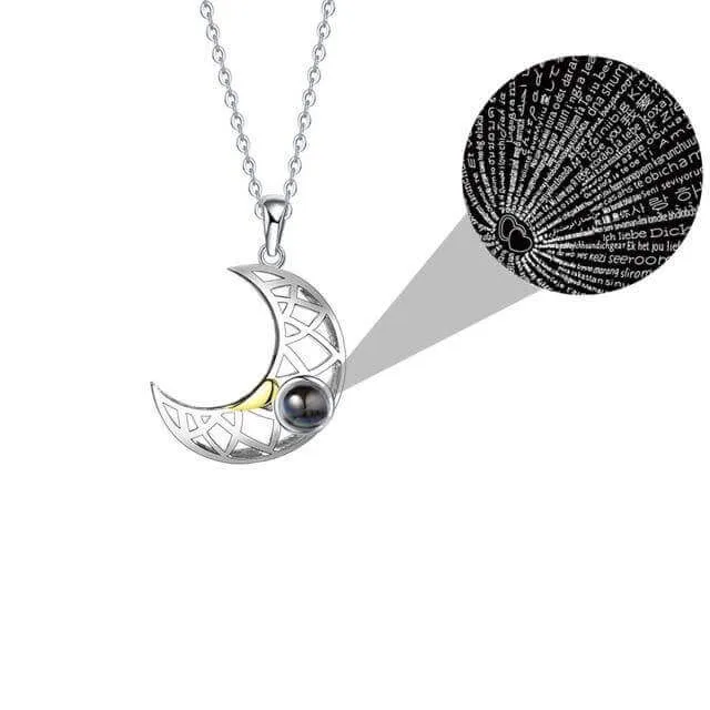 worldnetgifts Necklaces Necklace That Says I Love You 100 Languages
