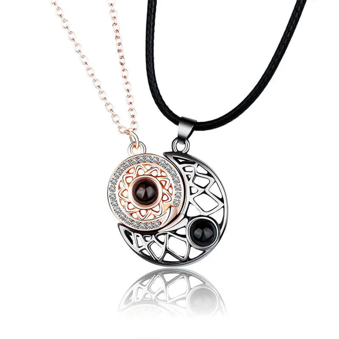 worldnetgifts Necklaces Necklace That Says I Love You 100 Languages