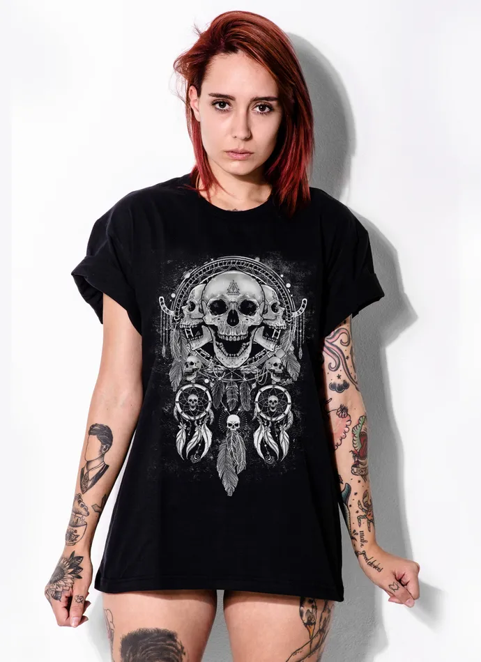 Zapps Clothing Skullistic Skull Dream Catcher Apparel Rings