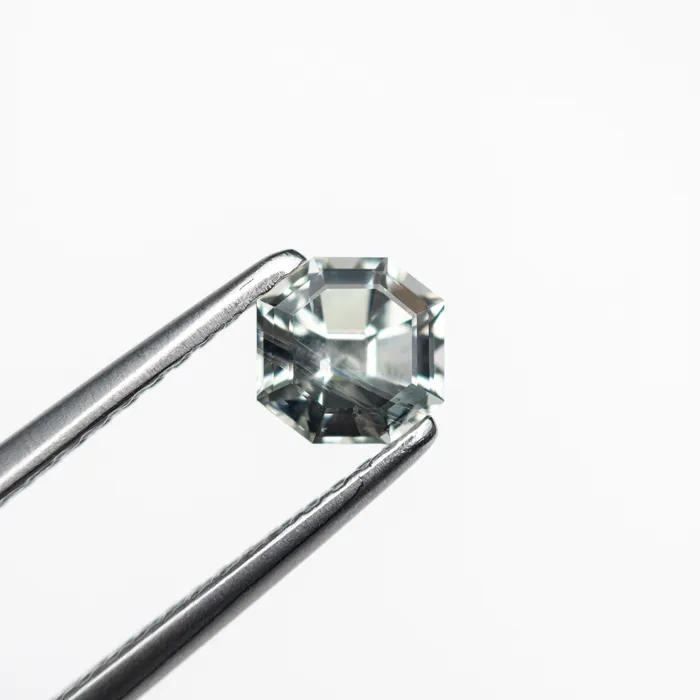 083ct 502x498x408mm Cut Corner Square Step Cut Sapphire 2390308 Misfit Gems Rings