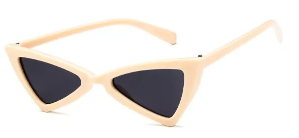 01 Earrings S64 Beige Triangle Fashion Sunglasses