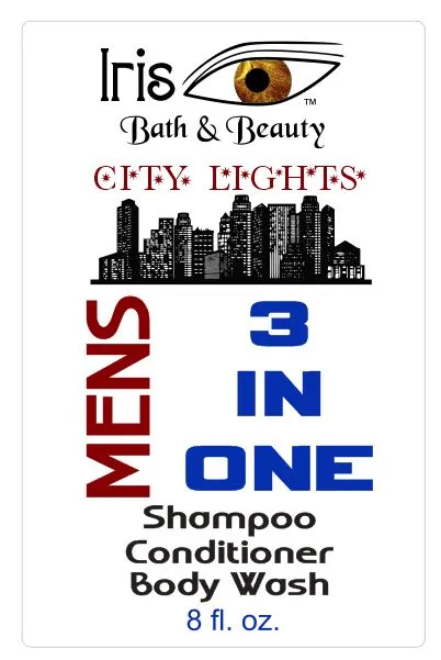 05 Earrings BB12 Mens 3 In One City Lights