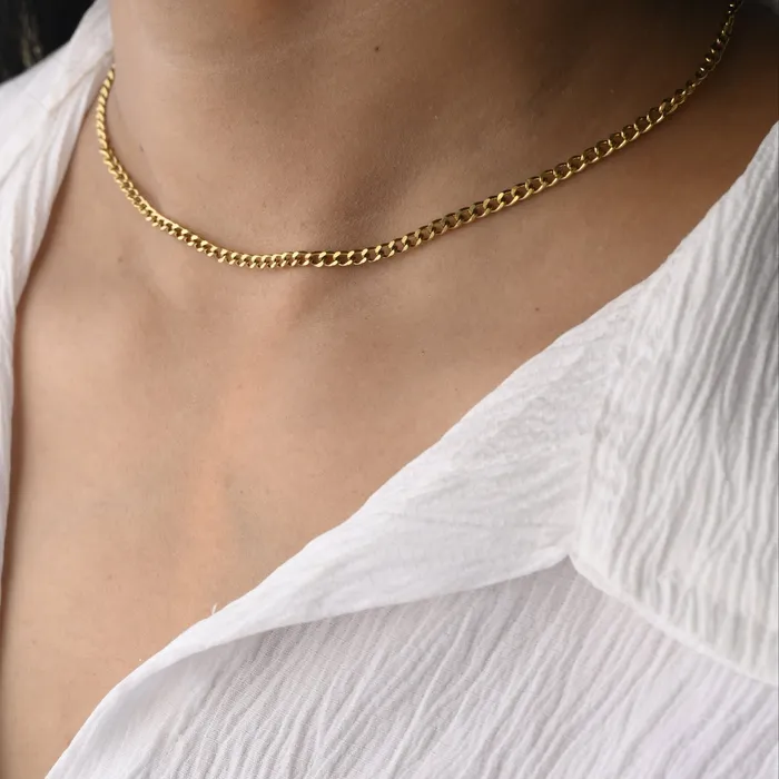 14K GoldFilled 2mm Cuban Chain Necklace Jewelvers Necklaces 14K GoldFilled 2mm Cuban Chain Necklace Jewelvers Necklaces