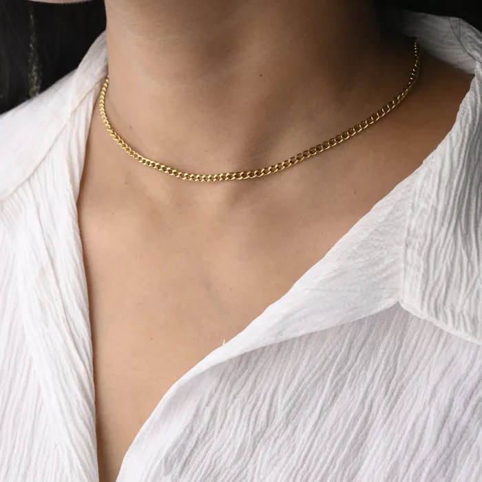14K GoldFilled 2mm Cuban Chain Necklace Jewelvers Necklaces 14K GoldFilled 2mm Cuban Chain Necklace Jewelvers Necklaces
