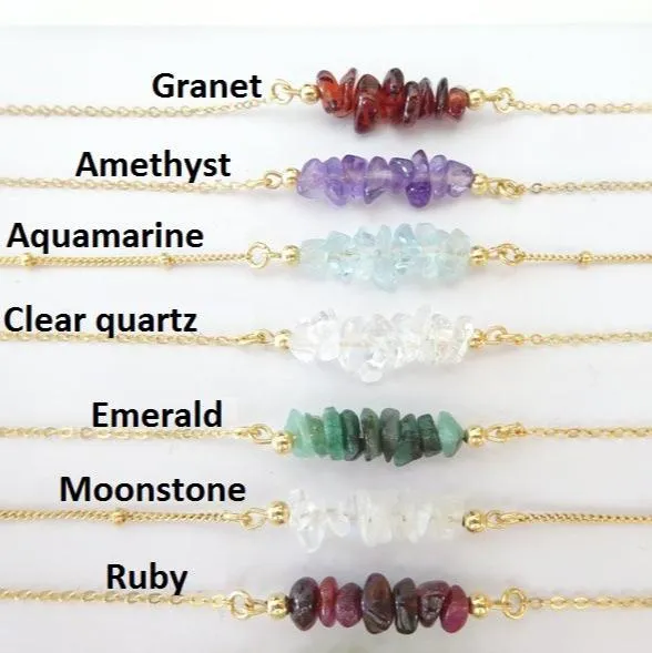 18K GoldFilled Natural Healing Crystal Necklace Jewelvers Necklaces 18K GoldFilled Natural Healing Crystal Necklace Jewelvers Necklaces