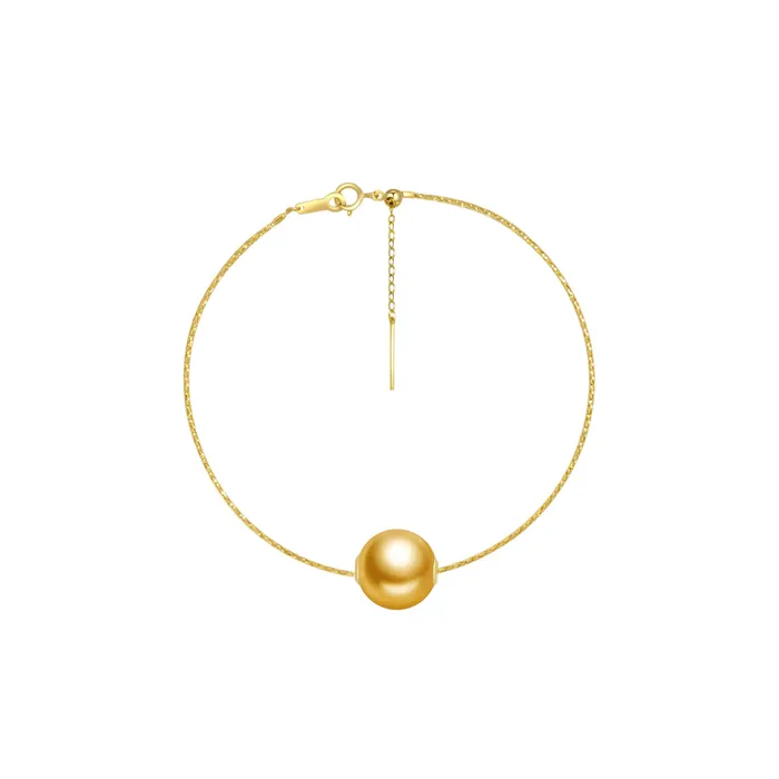 18K Solid Gold Interchangeable Pearl Bracelet KB00004 Possibilities Pearly Lustre Bracelets
