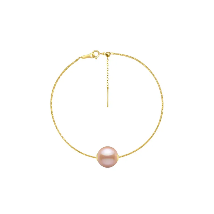 18K Solid Gold Interchangeable Pearl Bracelet KB00004 Possibilities Pearly Lustre Bracelets