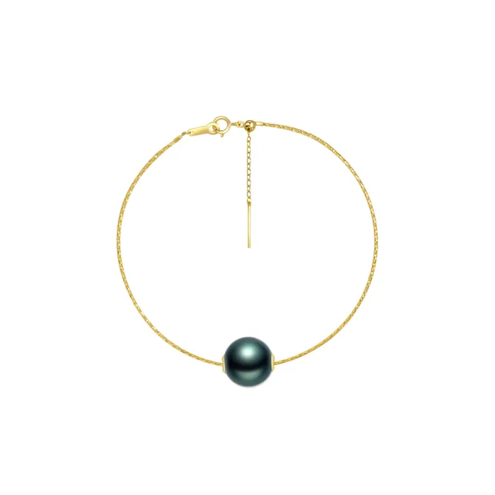 18K Solid Gold Interchangeable Pearl Bracelet KB00004 Possibilities Pearly Lustre Bracelets