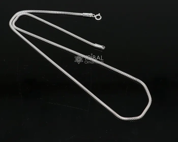 20 2mm 925 sterling silver handmade round box unique trendy style chain necklace excellent gifting jewelry for mens womens chain ch0228 TRIBAL ORNAMENTS Necklaces 20 2mm 925 sterling silver handmade round box unique trendy style chain necklace excellent gifting jewelry for mens womens chain ch0228 TRIBAL ORNAMENTS Necklaces