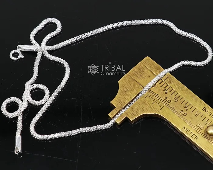 20 2mm 925 sterling silver handmade round box unique trendy style chain necklace excellent gifting jewelry for mens womens chain ch0228 TRIBAL ORNAMENTS Necklaces 20 2mm 925 sterling silver handmade round box unique trendy style chain necklace excellent gifting jewelry for mens womens chain ch0228 TRIBAL ORNAMENTS Necklaces