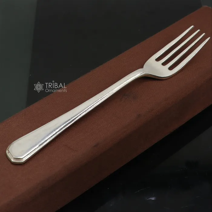 6 Pure 925 sterling silver fork spoon exclusive silver utensils for luxury gifting or food serving sv287 TRIBAL ORNAMENTS Necklaces