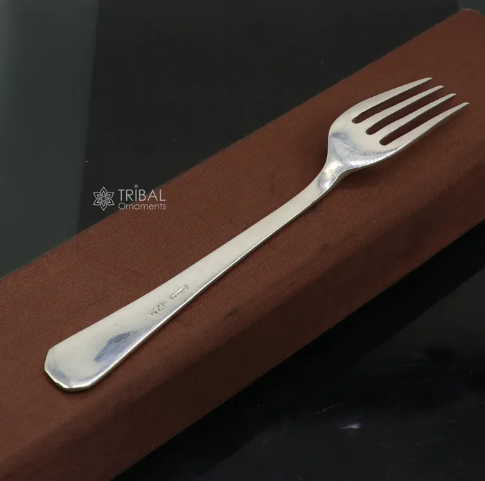 6 Pure 925 sterling silver fork spoon exclusive silver utensils for luxury gifting or food serving sv287 TRIBAL ORNAMENTS Necklaces