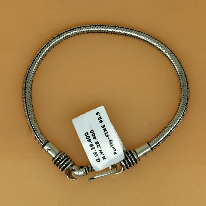 8 long 925 sterling silver handcrafted solid vintage design customized snake chain bracelet unisex personalized gift tribal jewelry nsbr26 TRIBAL ORNAMENTS Bracelets