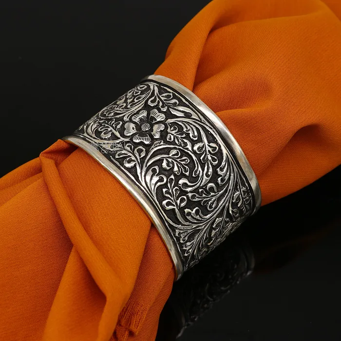925 sterling silver adjustable tribal cuff bracelet excellent wedding cuff bangle bracelet Tribal ethnic boho Navratri jewelry cuff189 TRIBAL ORNAMENTS Bracelets