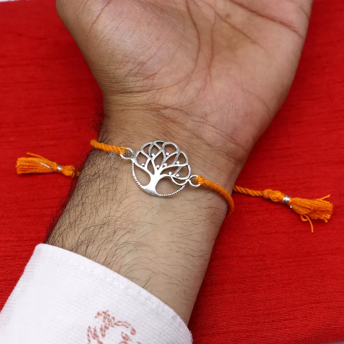 925 sterling silver handmade AumtreeloveNazar battu tri force logo Rakhi Bracelet Exclusive sibling Bracelet Rakshabandhan gift rk303 TRIBAL ORNAMENTS Bracelets 925 sterling silver handmade AumtreeloveNazar battu tri force logo Rakhi Bracelet Exclusive sibling Bracelet Rakshabandhan gift rk303 TRIBAL ORNAMENTS Bracelets