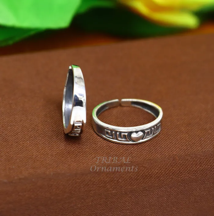 925 sterling silver handmade gorgeous design vintage style simple toe ring best gifting tiny tone ring 925 stamped jewelry from india ytr09 TRIBAL ORNAMENTS Rings