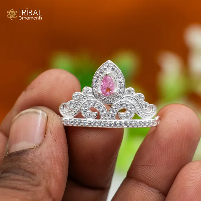 925 sterling silver handmade lord baby Krishna Mukut amazing Laddu Gopala crawling Krishna crown head jewelry sm38 TRIBAL ORNAMENTS Rings 925 sterling silver handmade lord baby Krishna Mukut amazing Laddu Gopala crawling Krishna crown head jewelry sm38 TRIBAL ORNAMENTS Rings