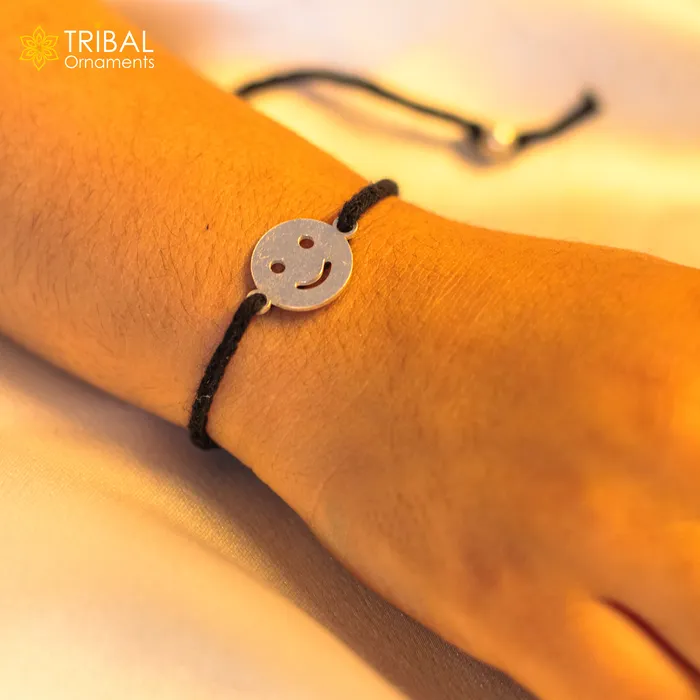 925 sterling silver handmade smiley emoji design nazarbattu unisex kids bracelet baby girls anklet nb107 TRIBAL ORNAMENTS Bracelets 925 sterling silver handmade smiley emoji design nazarbattu unisex kids bracelet baby girls anklet nb107 TRIBAL ORNAMENTS Bracelets