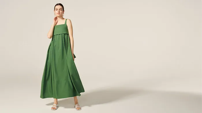 ADEAM Earrings Grass Green Park Dress ADEAM Earrings Grass Green Park Dress