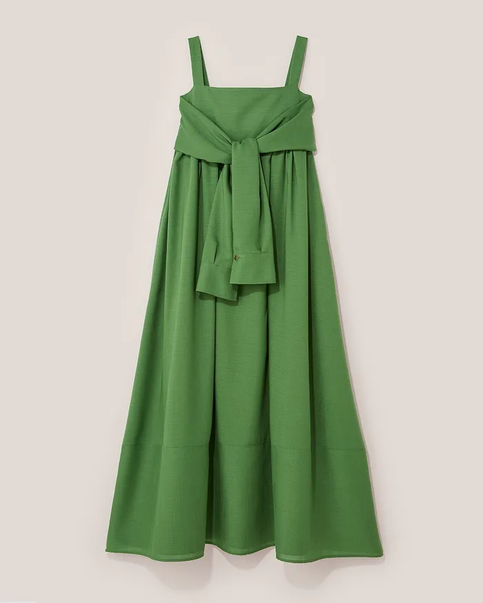 ADEAM Earrings Grass Green Park Dress ADEAM Earrings Grass Green Park Dress