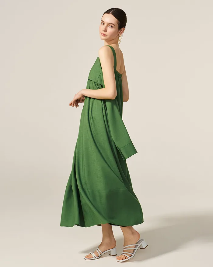 ADEAM Earrings Grass Green Park Dress ADEAM Earrings Grass Green Park Dress