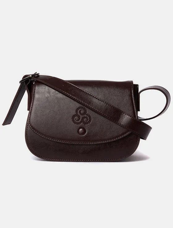Aran Woollen Mills Leather Handbag Aran Woollen Mills Earrings