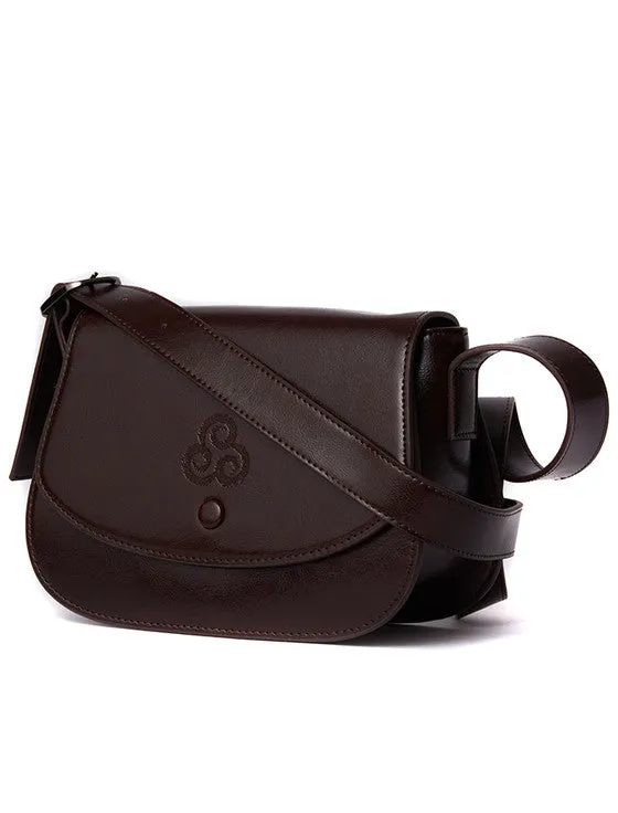 Aran Woollen Mills Leather Handbag Aran Woollen Mills Earrings