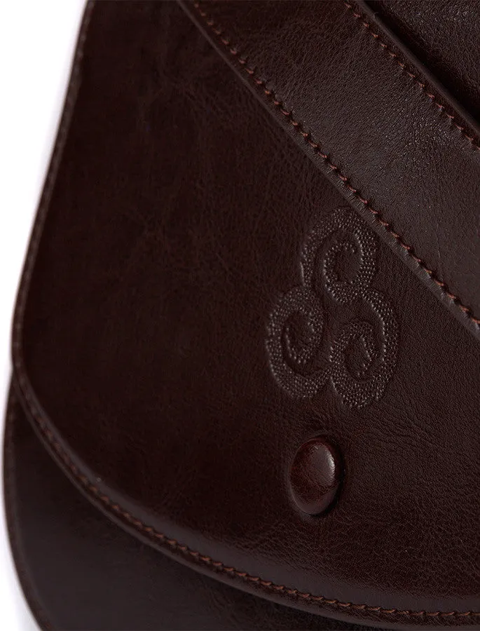Aran Woollen Mills Leather Handbag Aran Woollen Mills Earrings