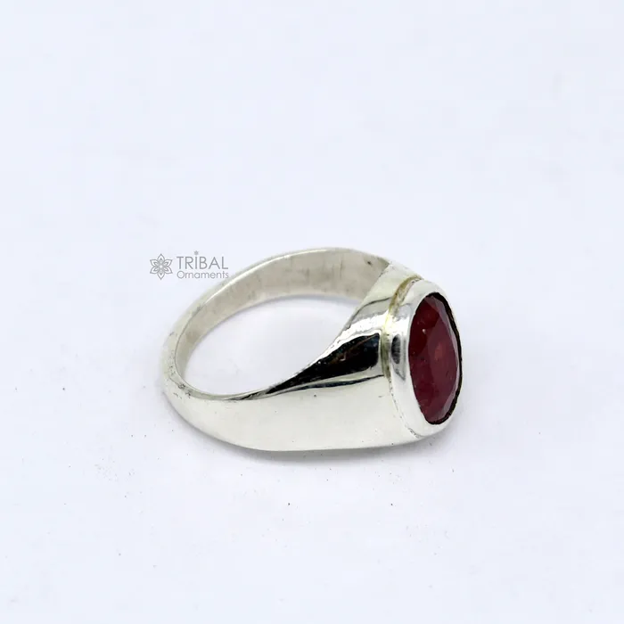 Authentic real 6 carat ruby manak stone 925 sterling silver handmade ring band for both mens and girls best Astro ring sr378 TRIBAL ORNAMENTS Rings Authentic real 6 carat ruby manak stone 925 sterling silver handmade ring band for both mens and girls best Astro ring sr378 TRIBAL ORNAMENTS Rings
