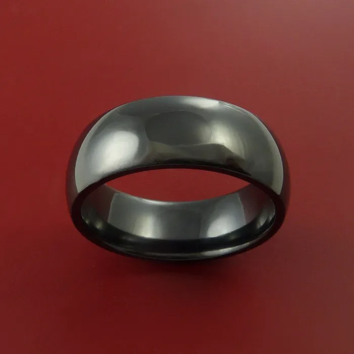 Black Ceramic Ring Custom Made Band Lashbrook Rings Black Ceramic Ring Custom Made Band Lashbrook Rings