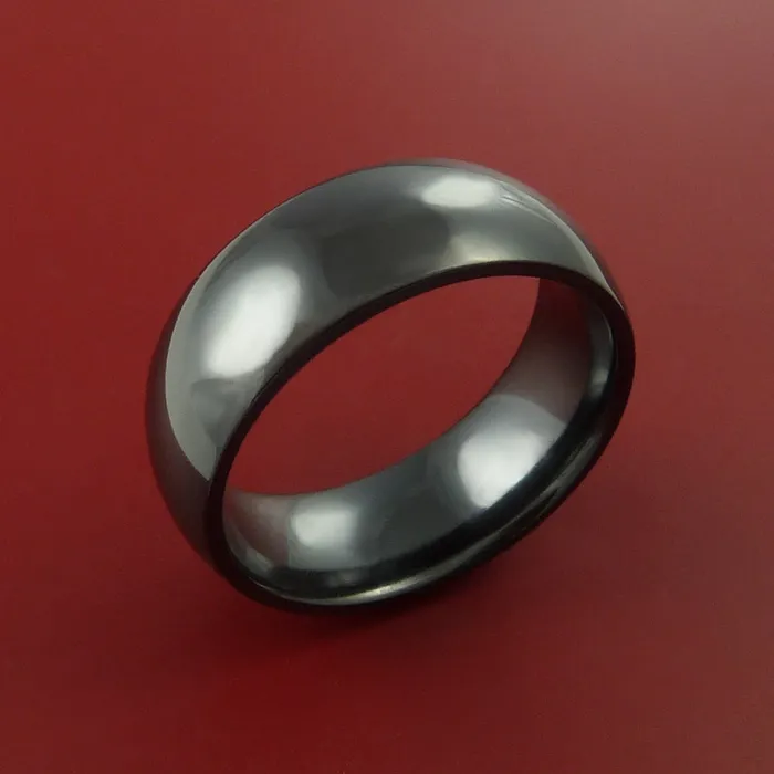 Black Ceramic Ring Custom Made Band Lashbrook Rings Black Ceramic Ring Custom Made Band Lashbrook Rings