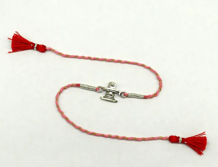 Bracelets 925 sterling silver handmade shivling design Rakhi Bracelet amazing stylish gift for Rakshabandhan rk51 TRIBAL ORNAMENTS