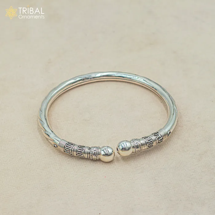 Bracelets TRIBAL ORNAMENTS 925 sterling silver handmade vintage design gorgeous customized foot bracelet anklet kada hanging drops belly dance ethnic jewelry nsfk128