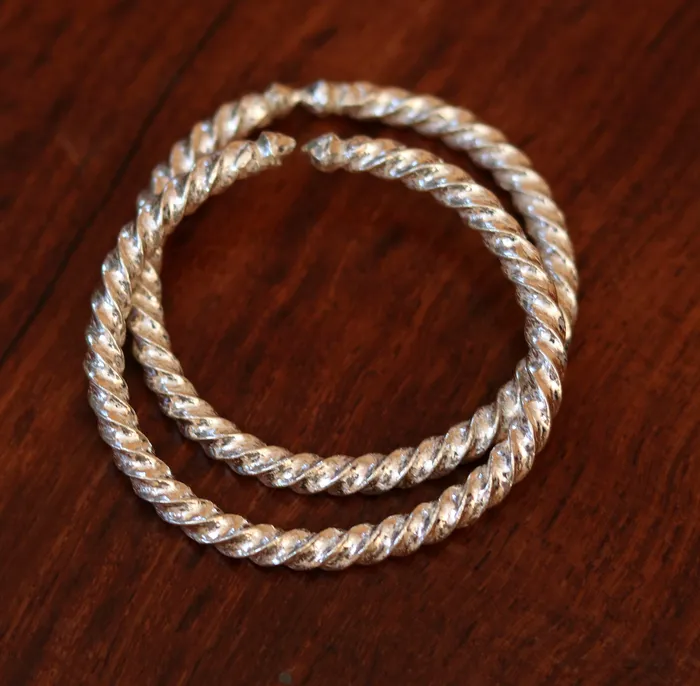 Bracelets TRIBAL ORNAMENTS Sterling silver handmade sterling silver adjustable baby bangle bracelet kada solid silver baby jewelry for unisex kids from india ba52 Bracelets TRIBAL ORNAMENTS Sterling silver handmade sterling silver adjustable baby bangle bracelet kada solid silver baby jewelry for unisex kids from india ba52