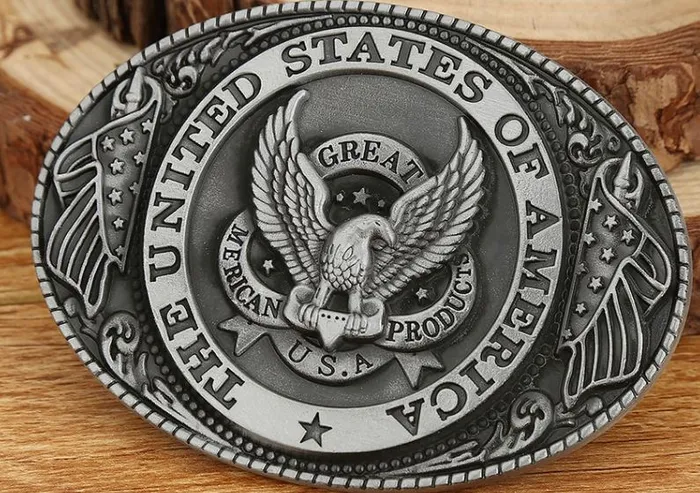 BU27 United States Belt Buckle POLLY Earrings