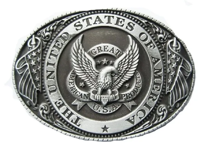 BU27 United States Belt Buckle POLLY Earrings