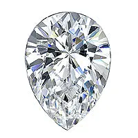 Earrings 123 Carat Pear Lab Grown Diamond GemFind