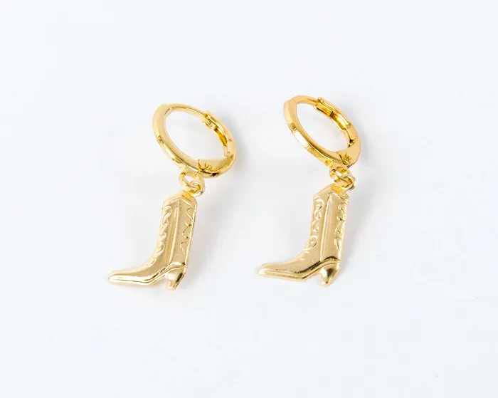 Earrings Cowgirl Huggies DLUX